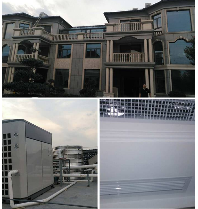 給別墅供暖，土豪們都選擇空氣能熱泵！